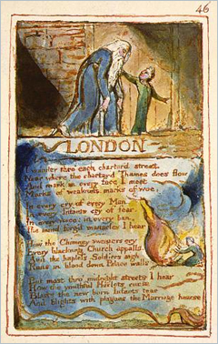 Plate "London" by William Blake